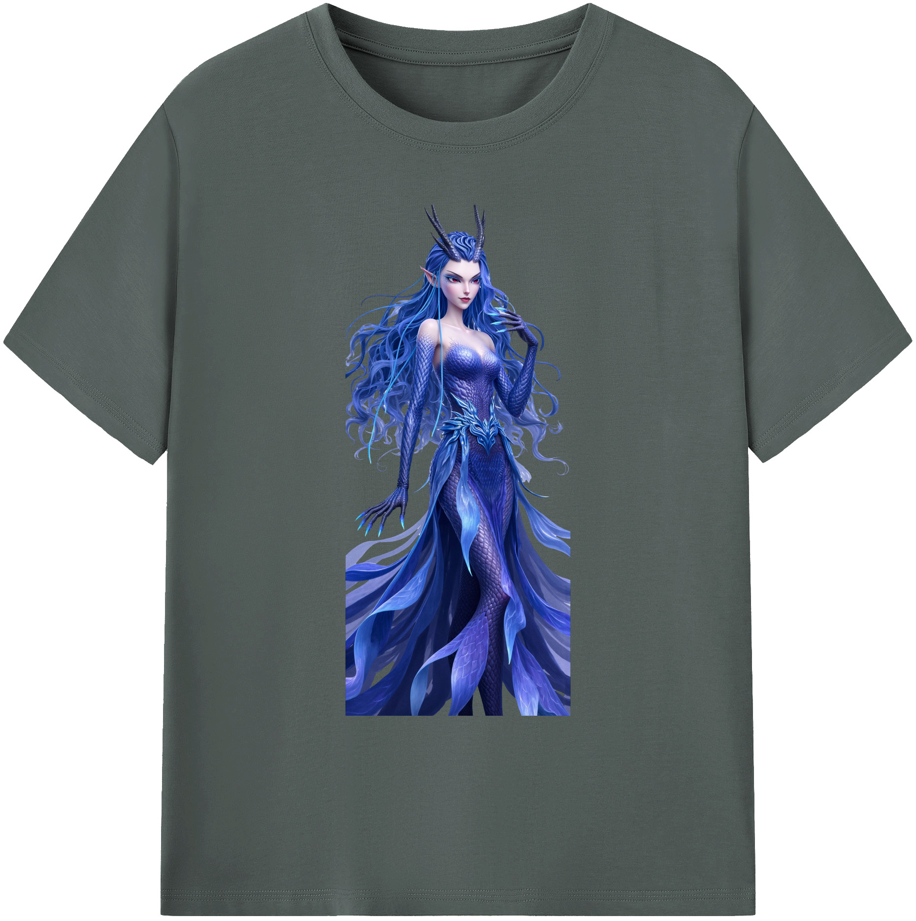 （画像用） Ne Zha 2 ナタ 魔童の大暴れ 綿100％ メンズ半袖Tシャツ｜肌触りやわらか＆通気性